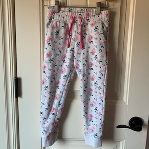 ❌SOLD❌ Oshkosh white floral joggers